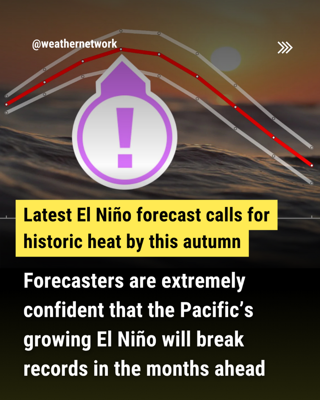  Latest El Ni&ntilde;o forecast calls for historic heat by this autumn