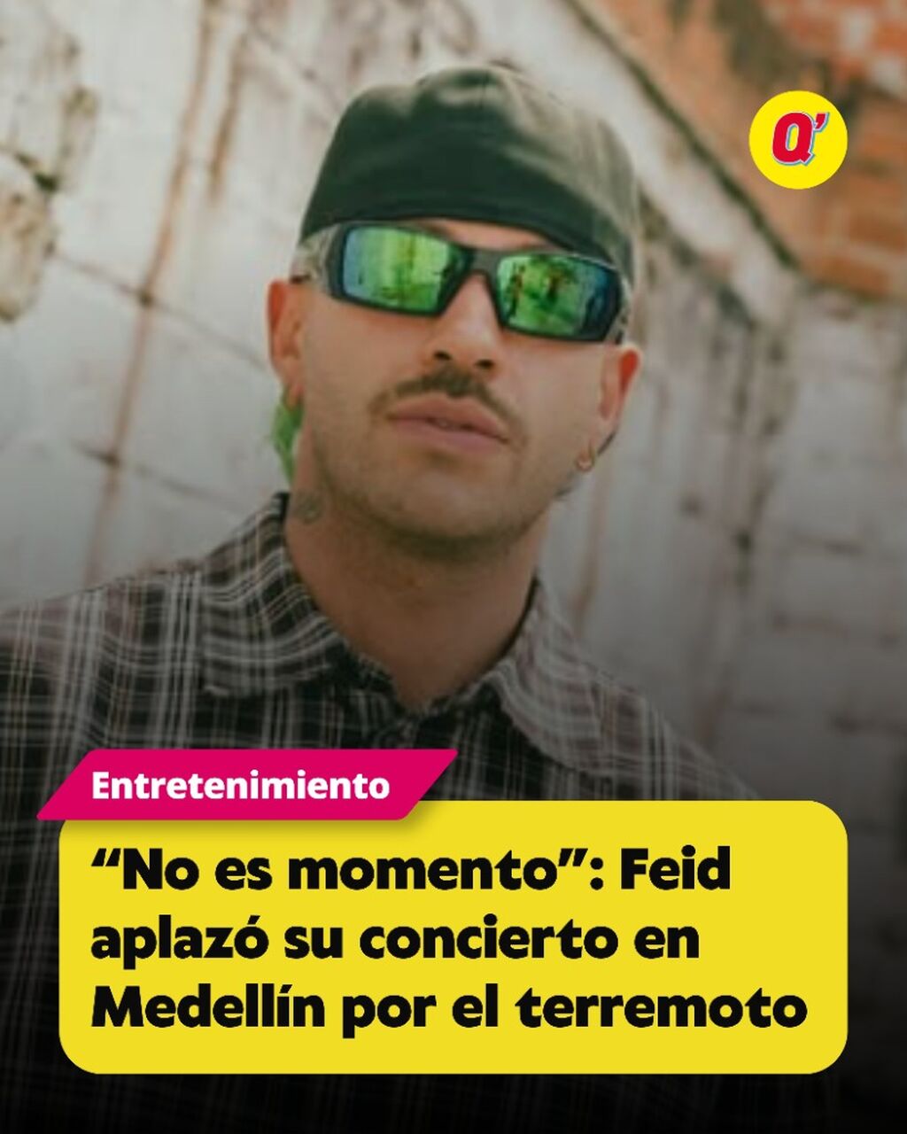 &ldquo;No es momento&rdquo;: Feid aplaz&oacute; su concierto en Medell&iacute;n por el terremoto