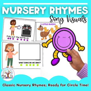 Nursery Rhymes Preschool | Morning Work song visuals Retelling & Emergent reader