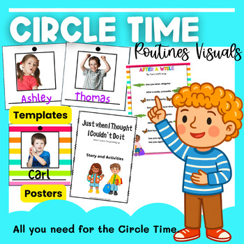 Circle Time Activities & Morning Meeting | Visual Schedule & Classroom Routines
