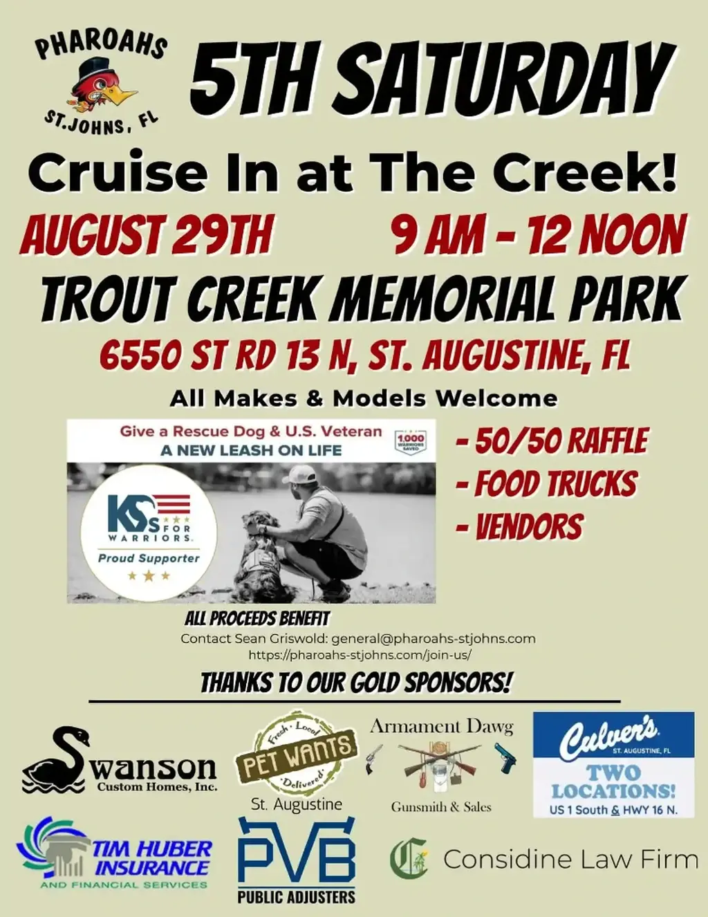 Mercedes-Benz at the Marina/Pharoahs Cruise-In (St. Augustine) Aug 29