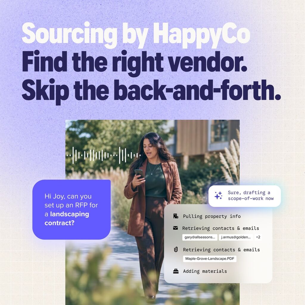 Sourcing by HappyCo