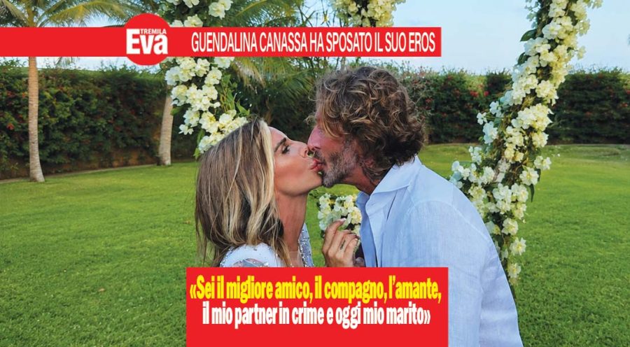 Le nozze africane di Guendalina Canessa e il suo Eros