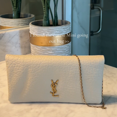 Saint Laurent YSL Calypso mini bag - use my discount tanya0