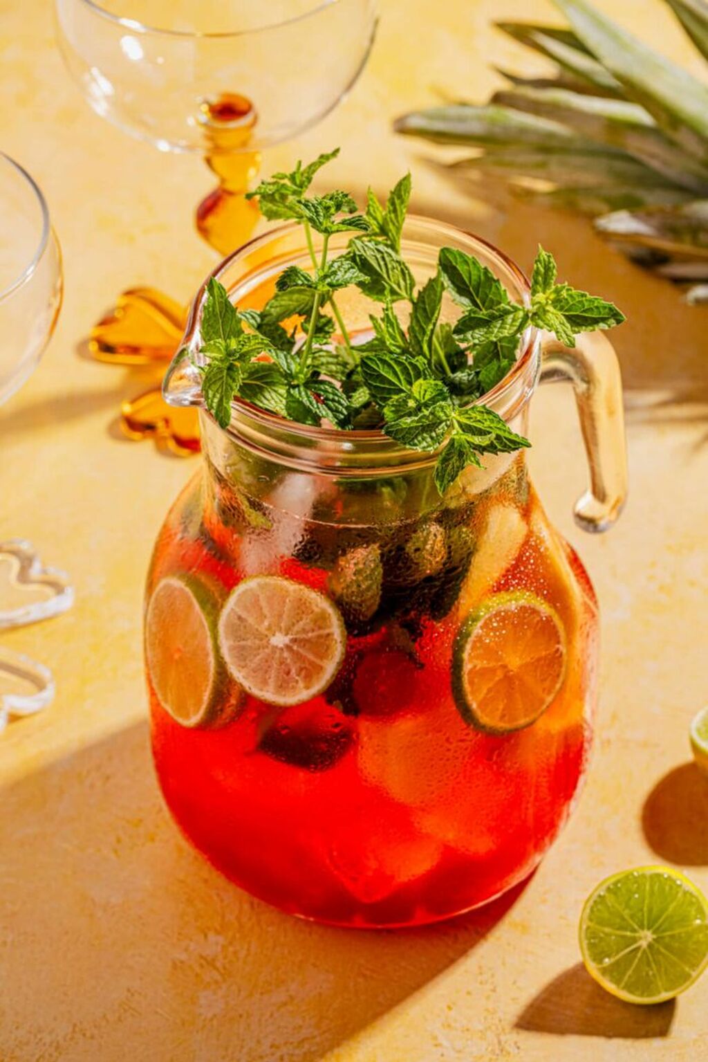 Sangria tropicale &agrave; l'ananas et au coco | Bon pour toi