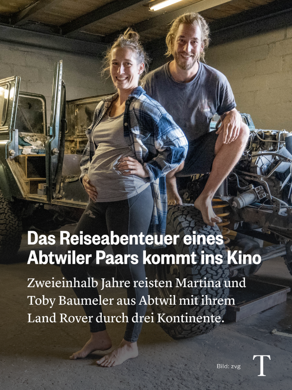 Das Reiseabenteuer eines Abtwiler Paars kommt ins Kino