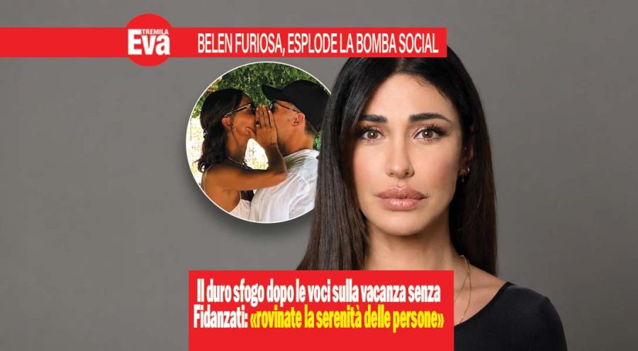 Belen Rodriguez, il 'vaffa' shock al gossip dopo la Sardegna