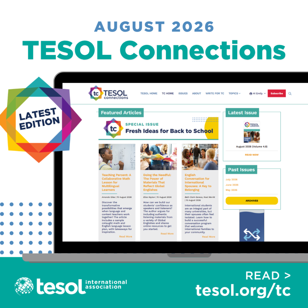 TESOL Connections: August 2026