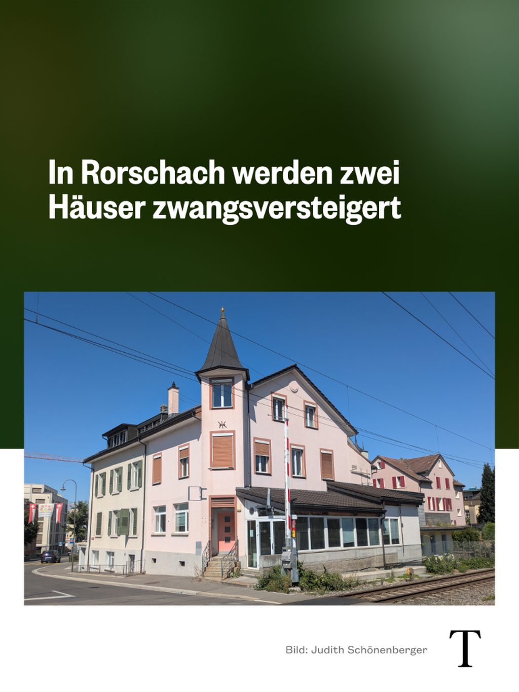 In Rorschach werden zwei H&auml;user zwangsversteigert