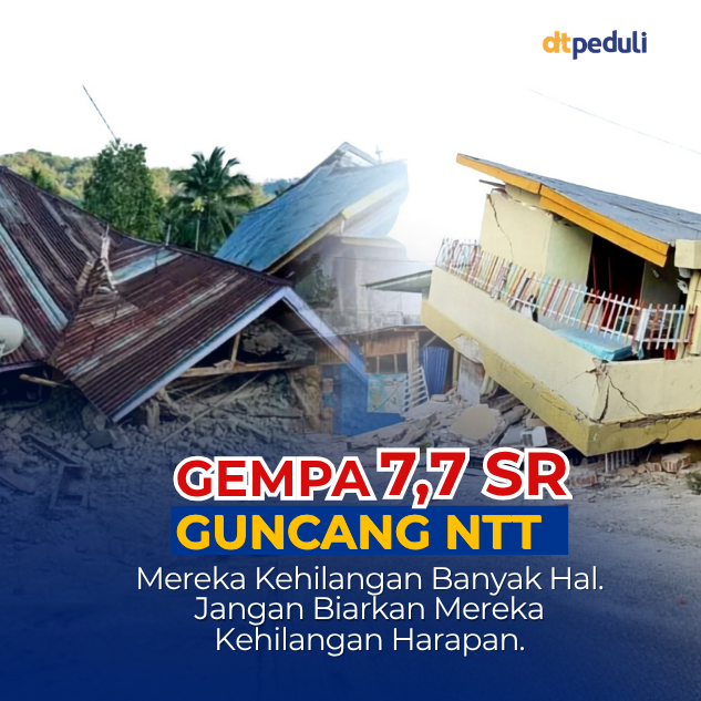 Peduli Terdampak Gempa NTT