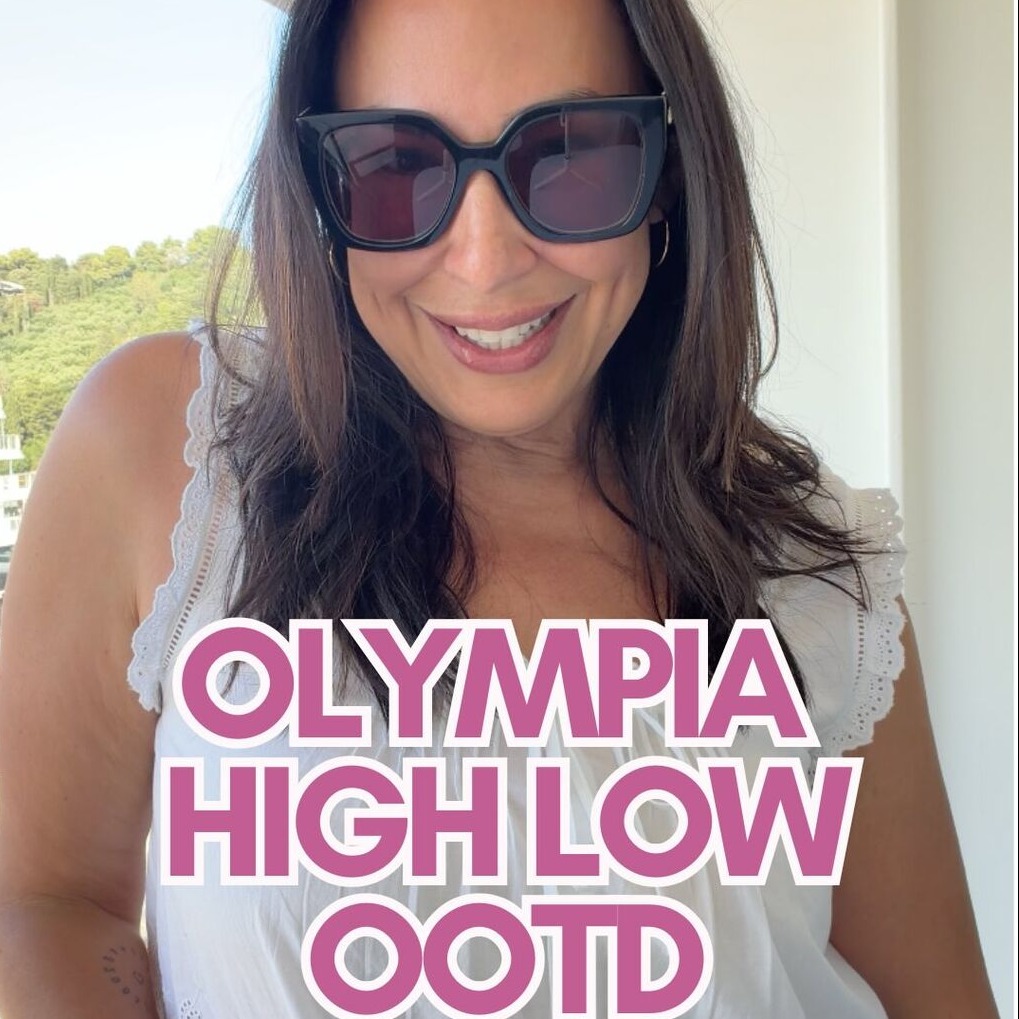 Olympia High Low OOTD: What I wore as a Size 12 Mom