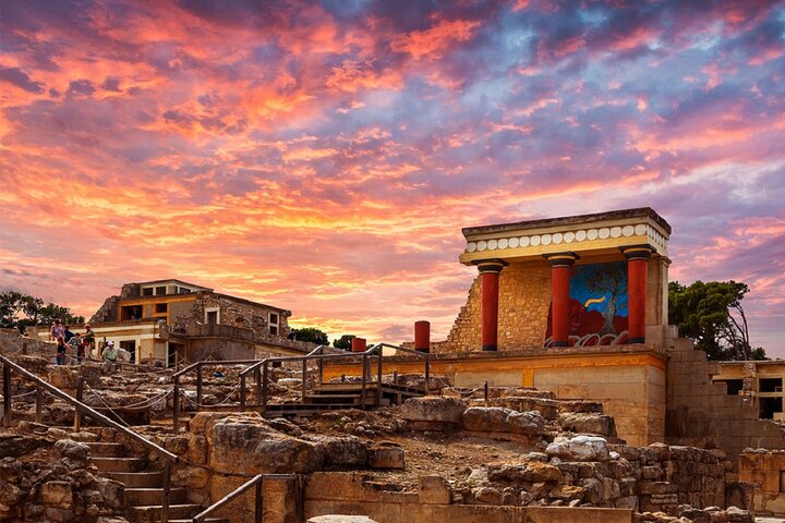 Full-Day Tour Knossos and Heraklion From Chania