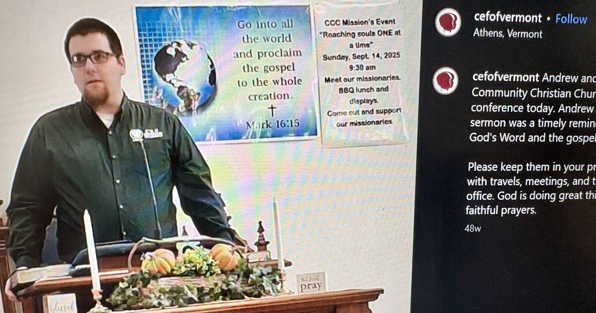 Rutland church seeks 'complete justice' in wake of elder&rsquo;s arrest on sex charges