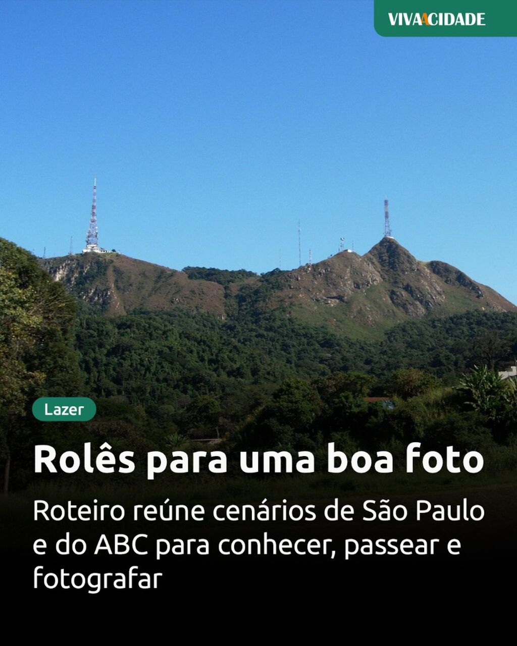 Rol&ecirc;s para uma boa foto