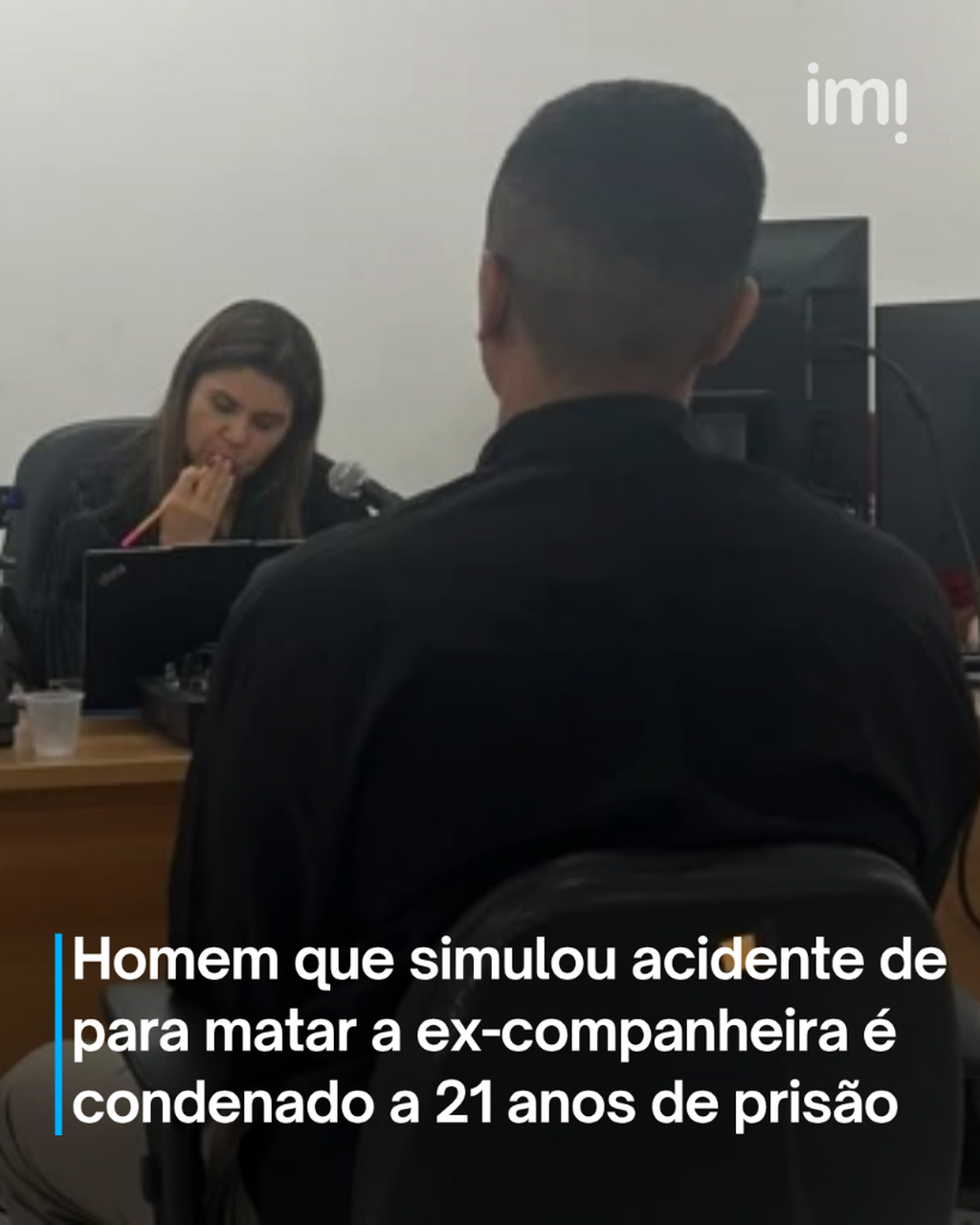 Homem que simulou acidente de tr&acirc;nsito para matar a ex-companheira &eacute; condenado a 21 anos de pris&atilde;o