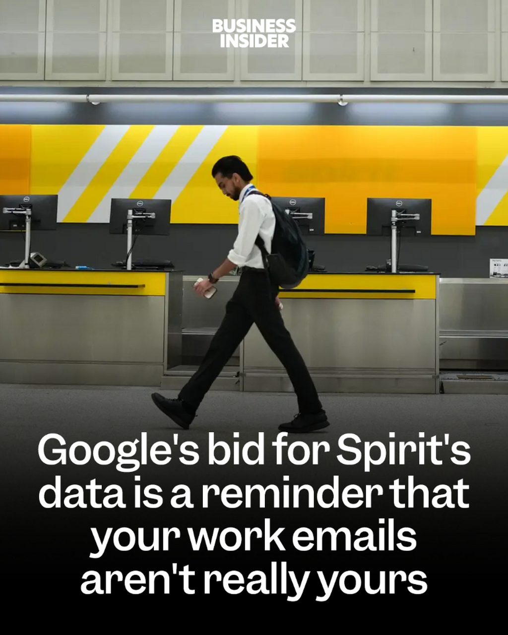 Google's bid for Spirit's data is a reminder that your work emails aren't really yours