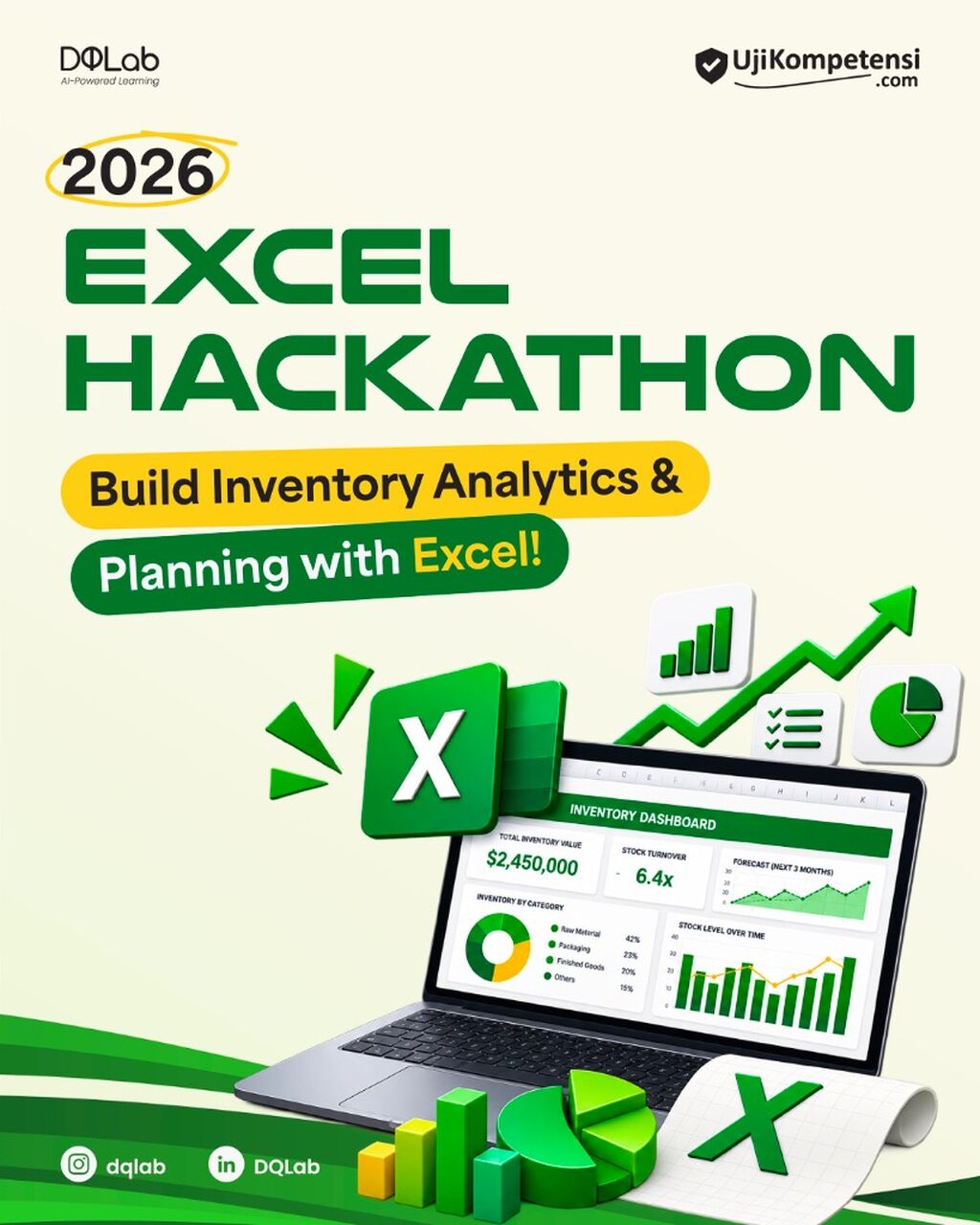 Open Registration Hackathon Excel: Build Inventory Analytics & Planning with Excel!