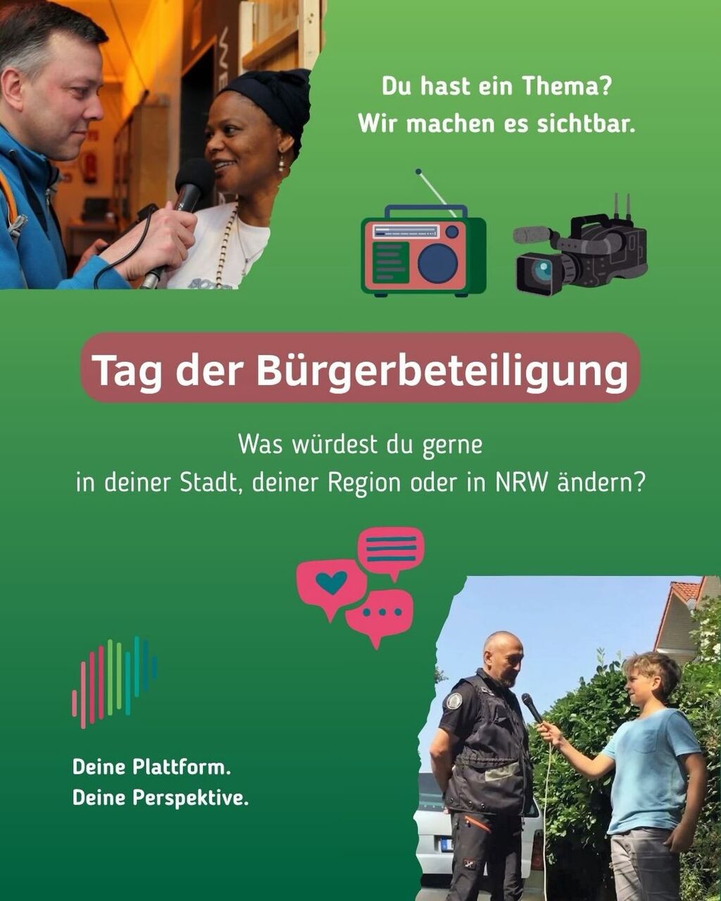 Lade hier deine Beitr&auml;ge hoch