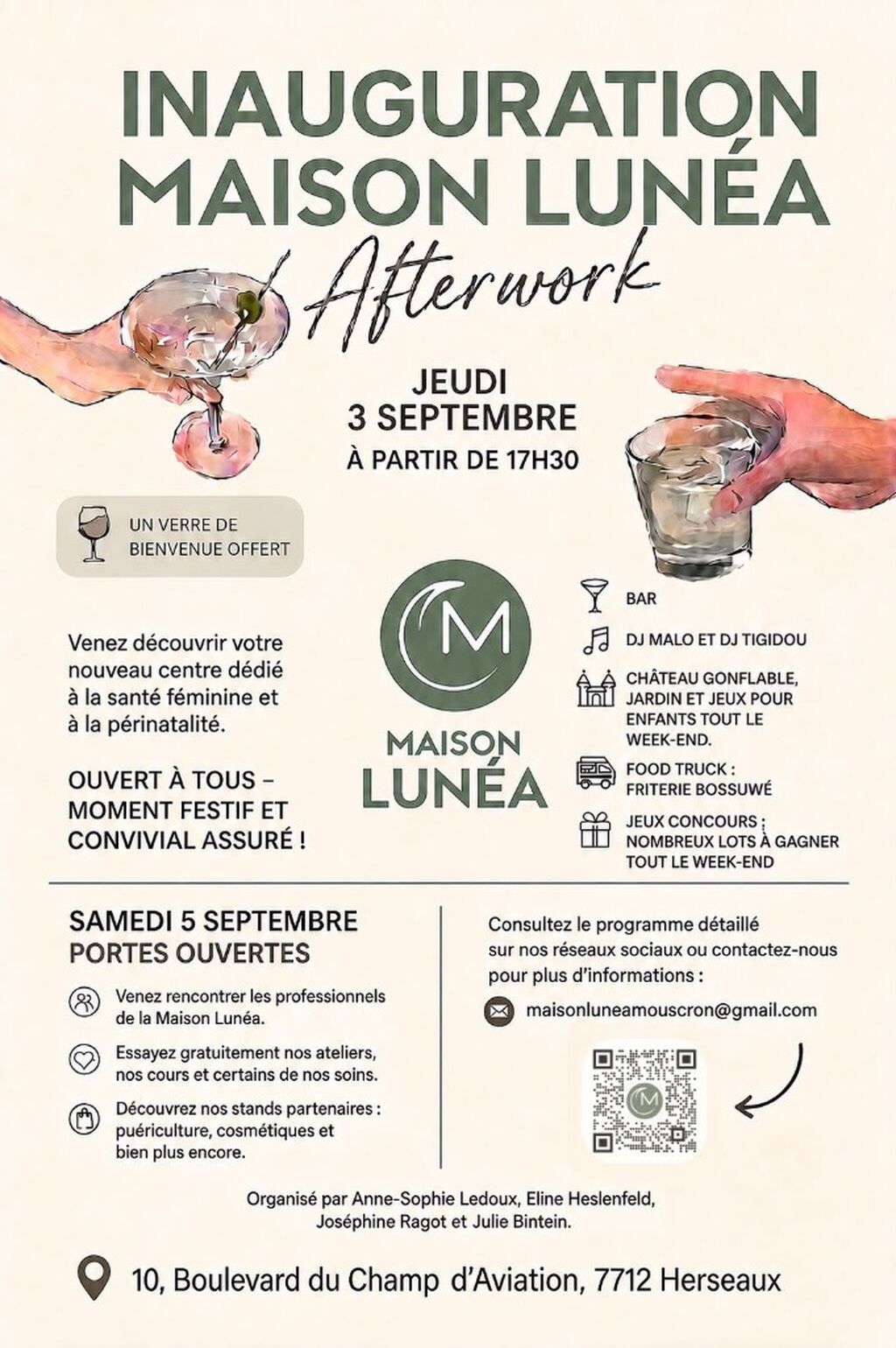 Programme Inauguration et Porte ouverte