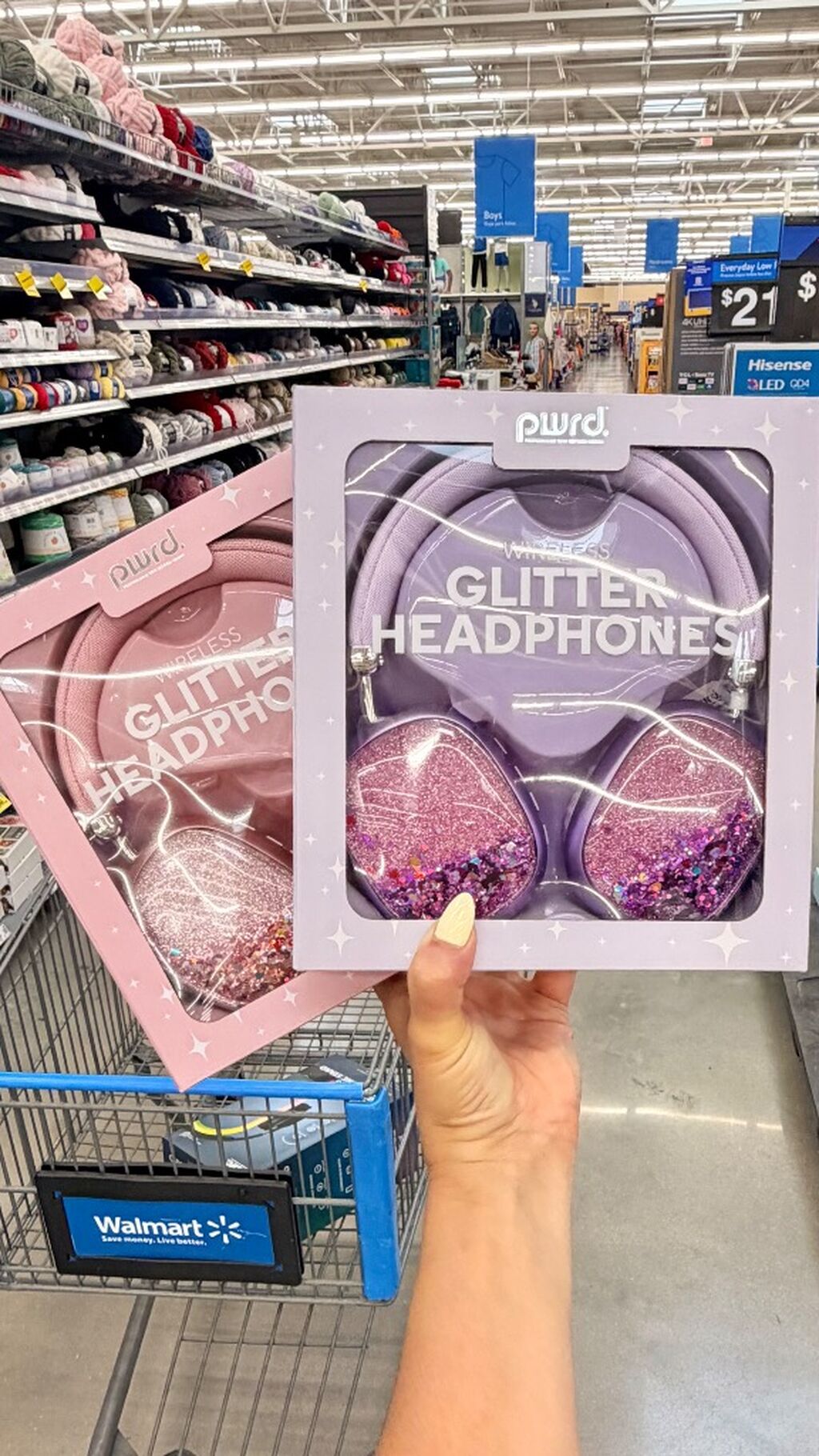 Glitter headphones 