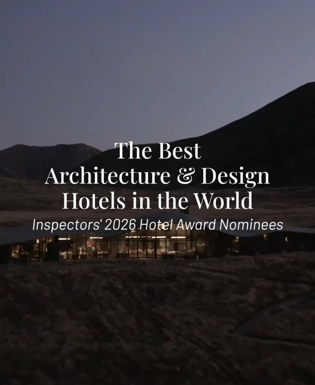 Architecture and design nomination
