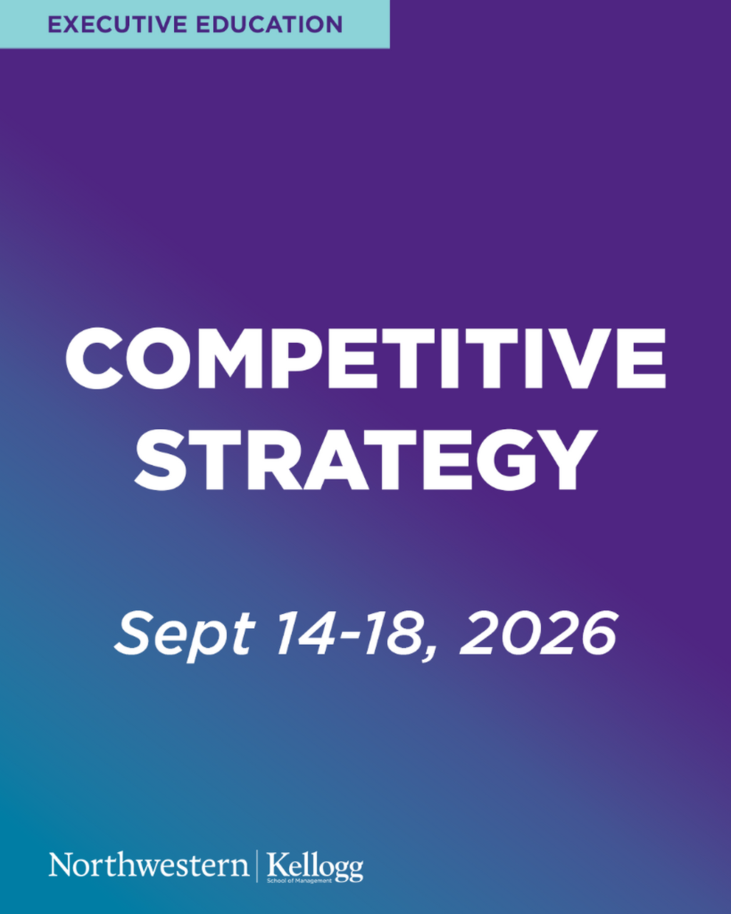Competitive Strategy