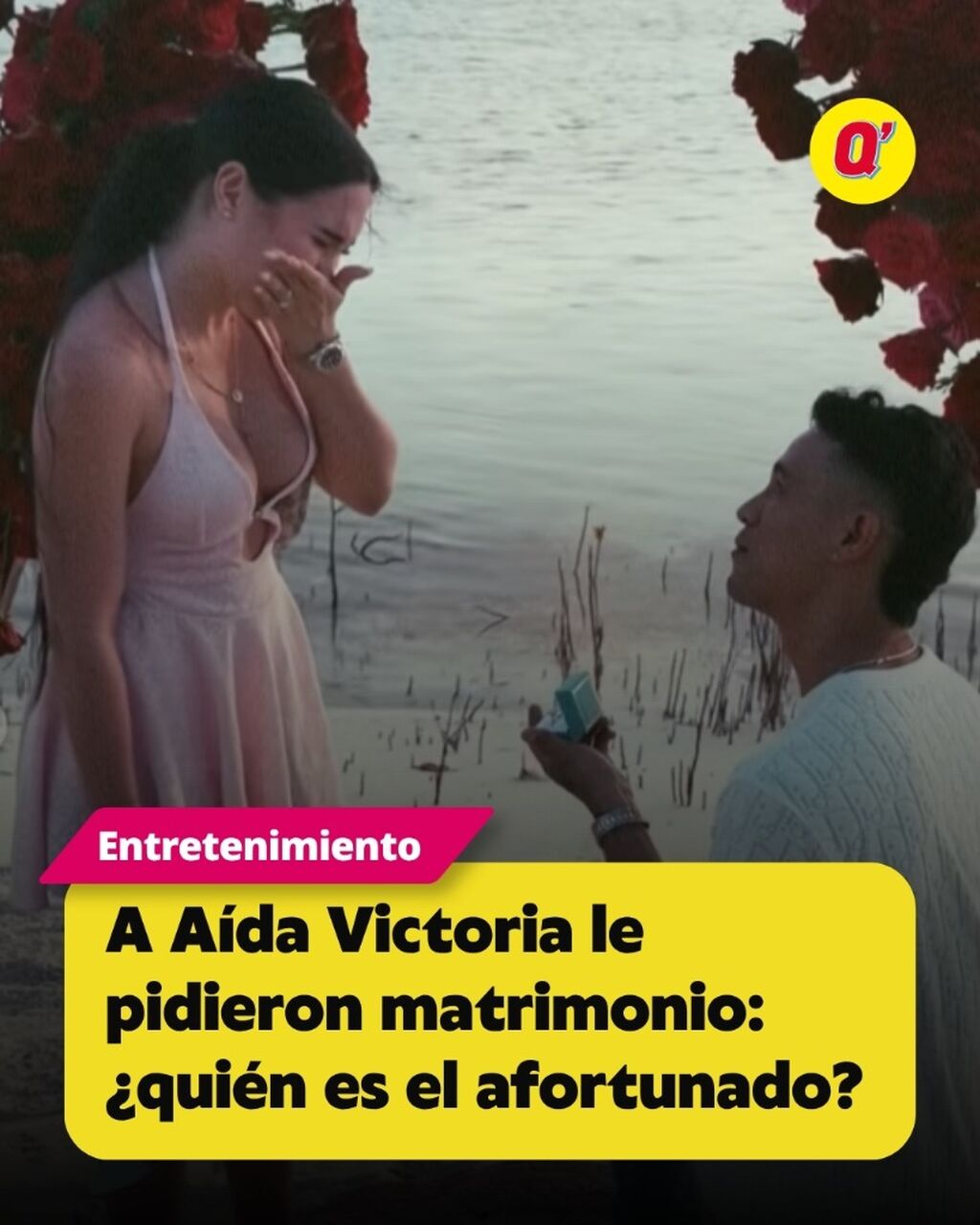A A&iacute;da Victoria le pidieron matrimonio: &iquest;qui&eacute;n es el afortunado?