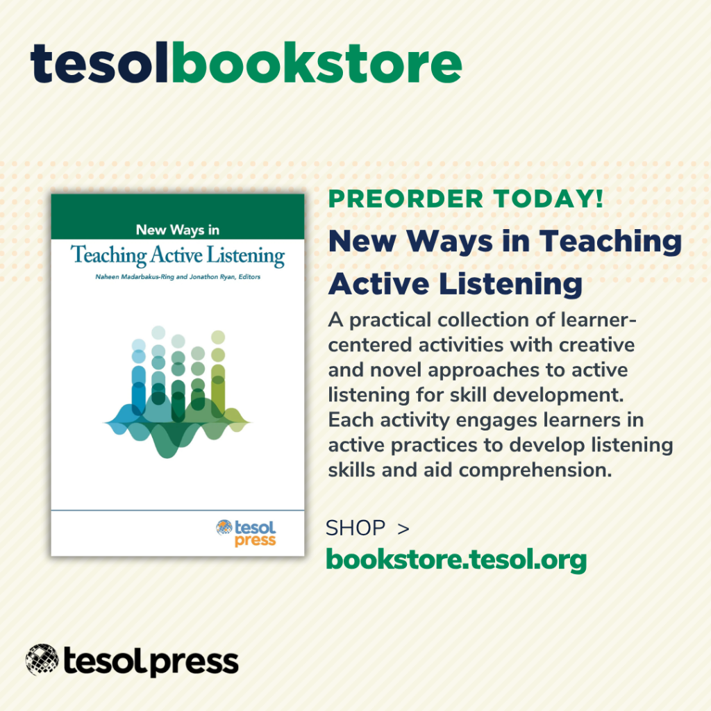 Preorder: New Ways in Teaching Active Listening