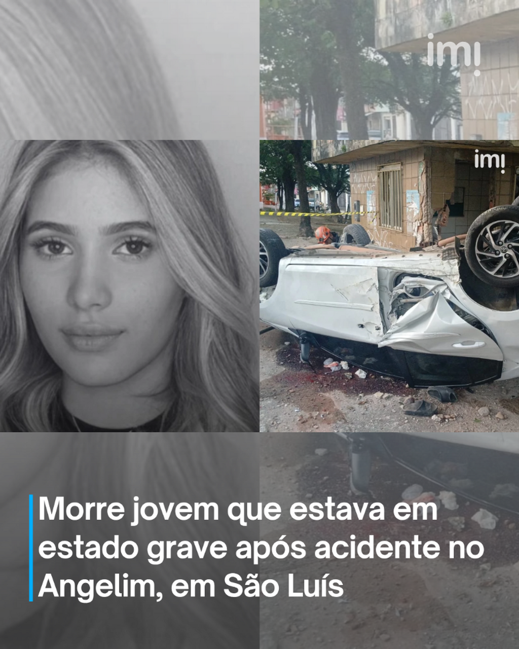 Morre jovem que estava em estado grave ap&oacute;s acidente no Angelim, em S&atilde;o Lu&iacute;s
