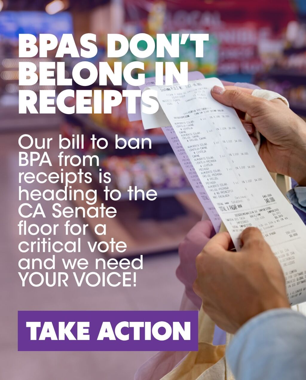 Ban bisphenols in receipts
