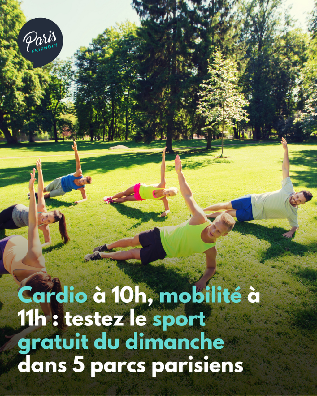 Les Mills quitte les salles ferm&eacute;es pour s'installer en plein air, gratuitement.