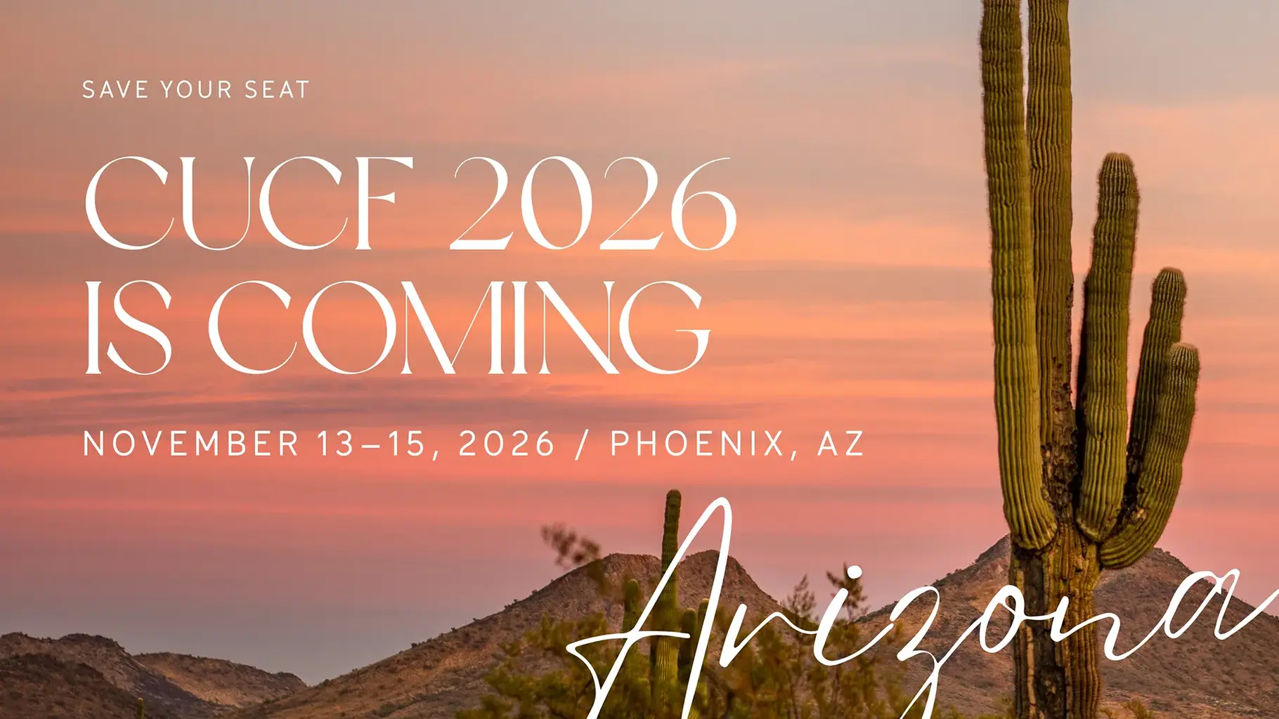 CUCF 2026 | Cutera University Clinical Forum | Phoenix, AZ
