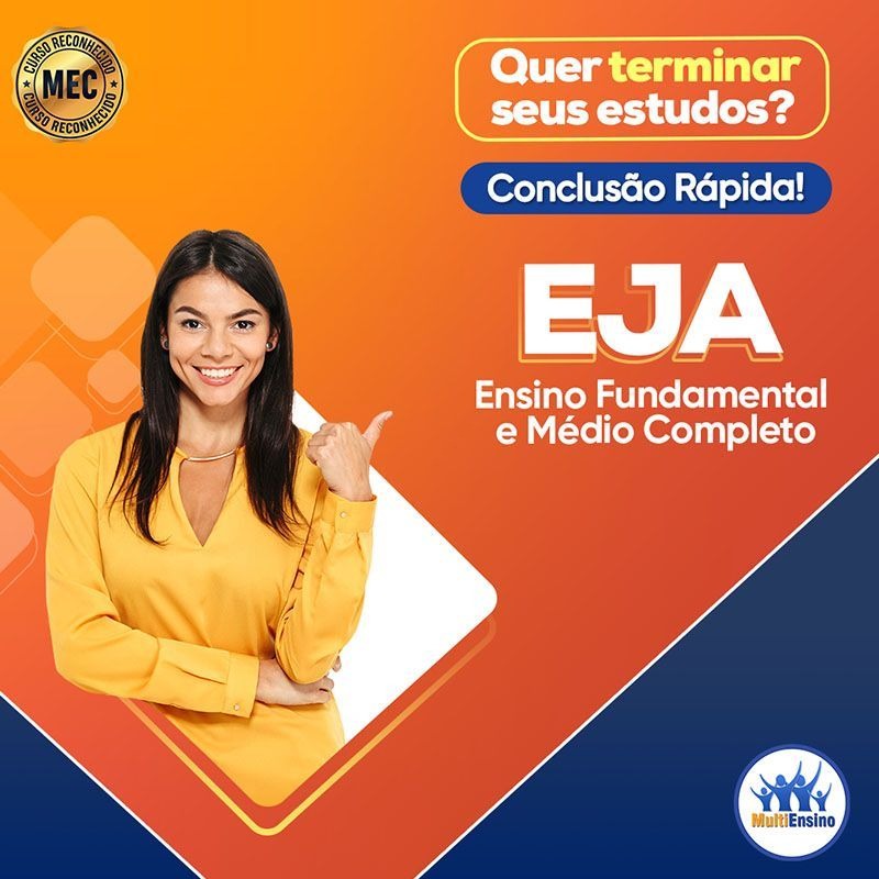 Ensino Fundamental + M&eacute;dio Completo
