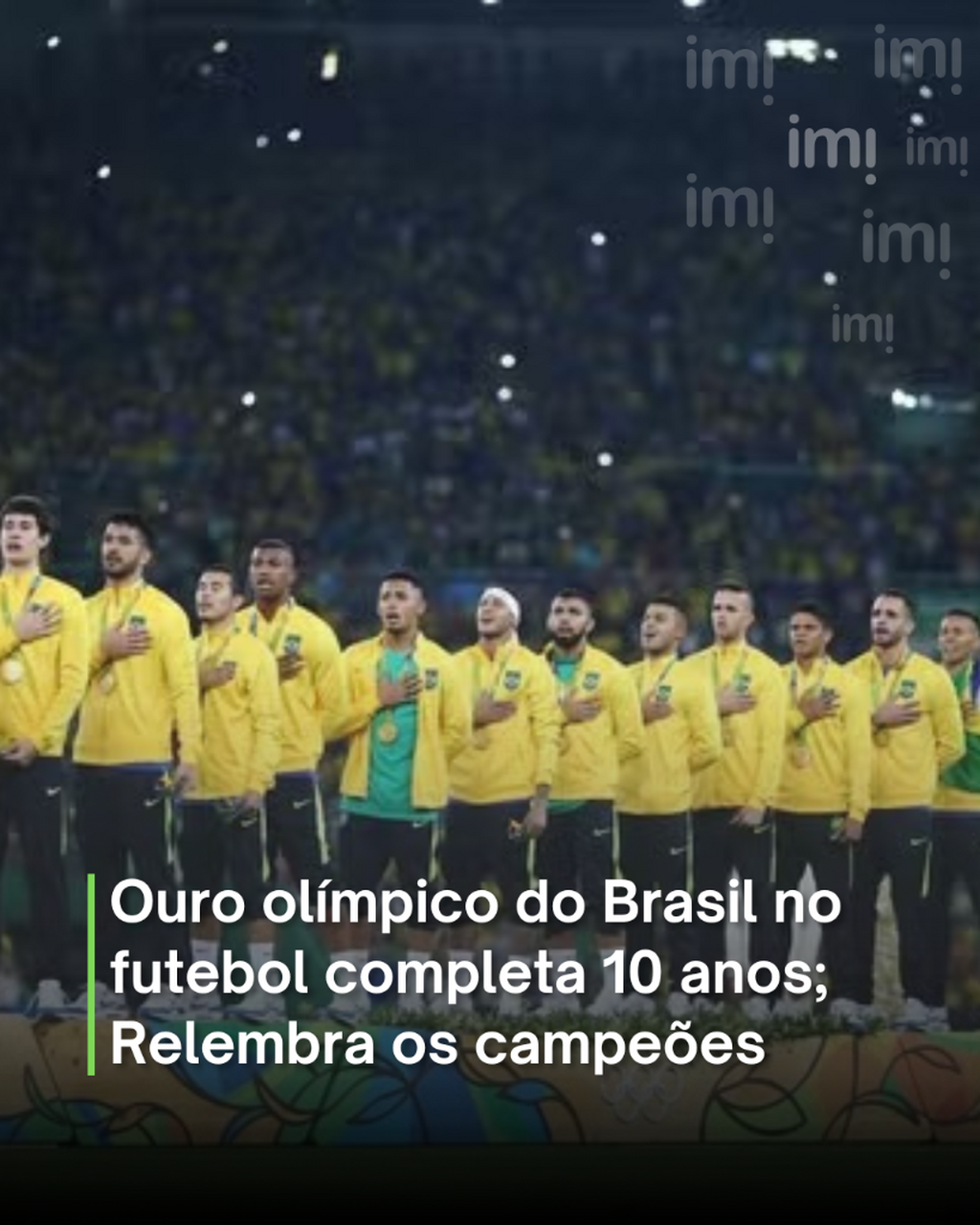 Ouro ol&iacute;mpico do Brasil no futebol completa 10 anos; veja campe&otilde;es