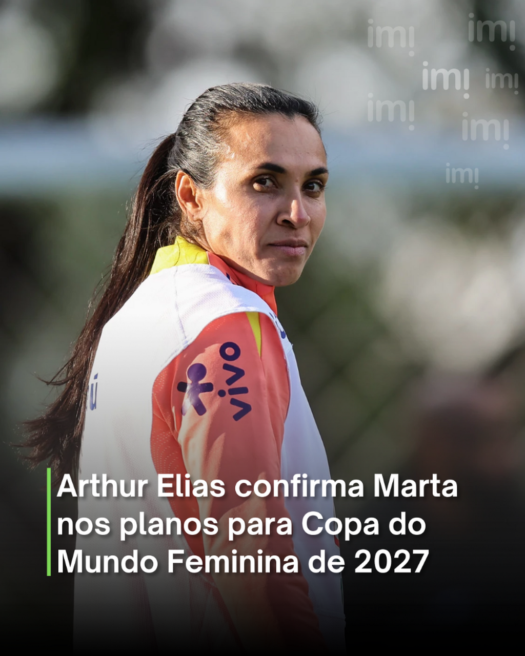 Arthur Elias confirma Marta nos planos para Copa do Mundo Feminina de 2027