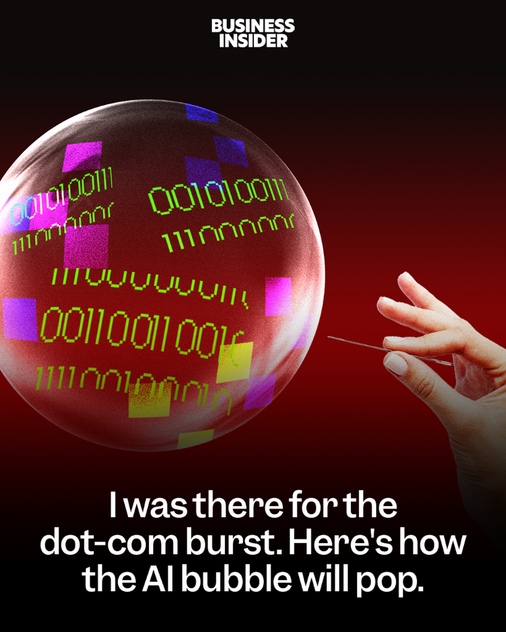 I was there for the dot-com burst. Here's how the AI bubble will pop.
