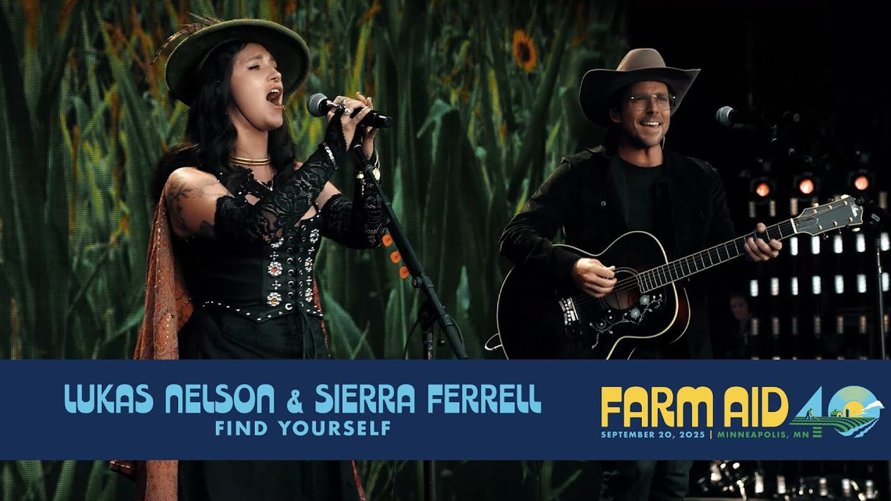 Lukas Nelson & Sierra Ferrell &ndash; Find Yourself (Live at Farm Aid 40)