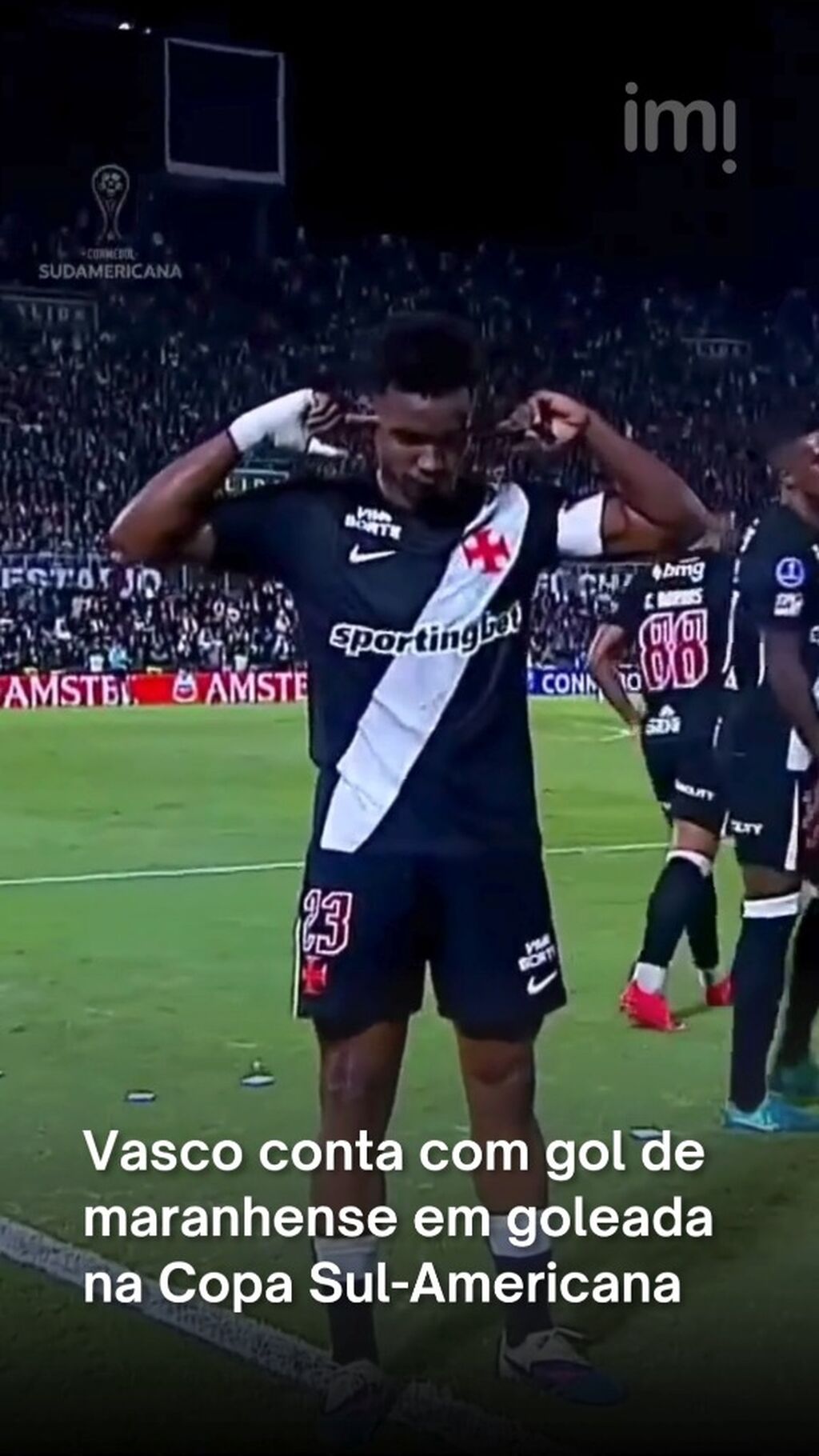 Volante maranhense Thiago Mendes marca gola&ccedil;o em classifica&ccedil;&atilde;o do Vasco