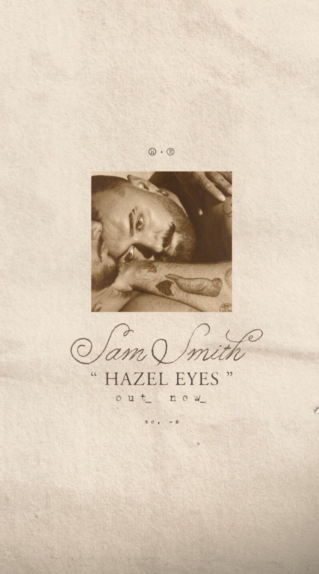 LISTEN TO SAM SMITH'S 'HAZEL EYES' HERE