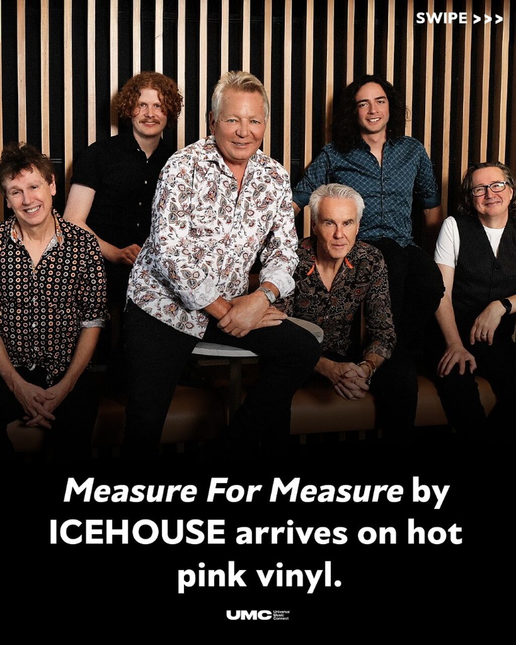 ICEHOUSE 'MEASURE FOR MEASURE' HOT PINK VINYL