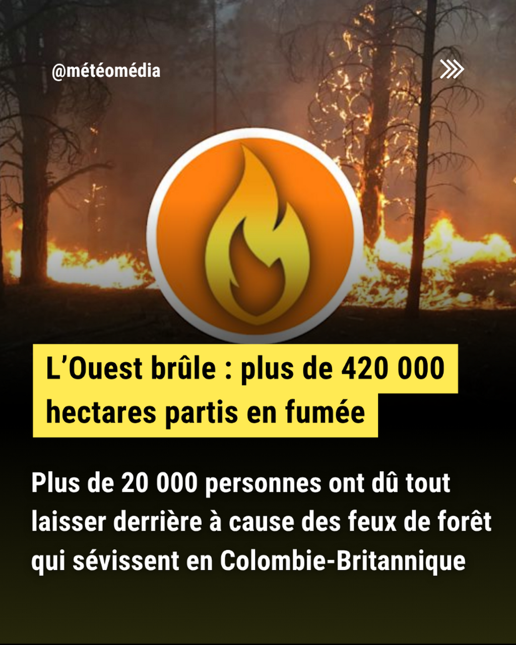 L'Ouest br&ucirc;le
