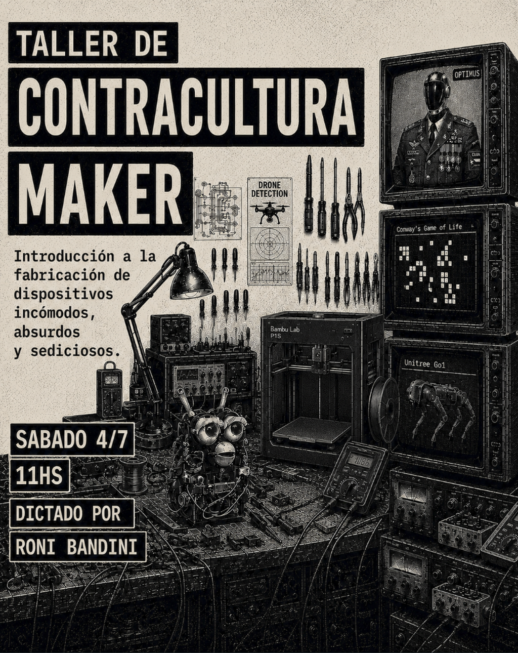 Charla Contracultura Maker