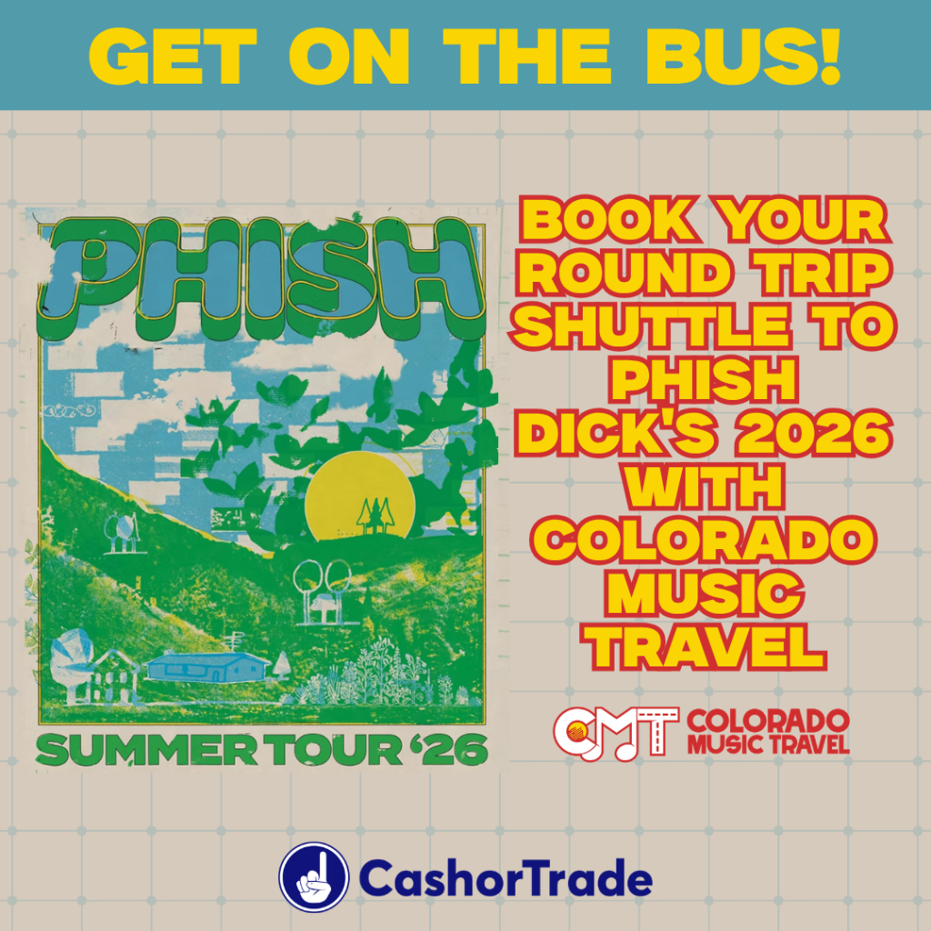 Round Trip Shuttles to Phish Dick's '26 - Colorado Music Travel