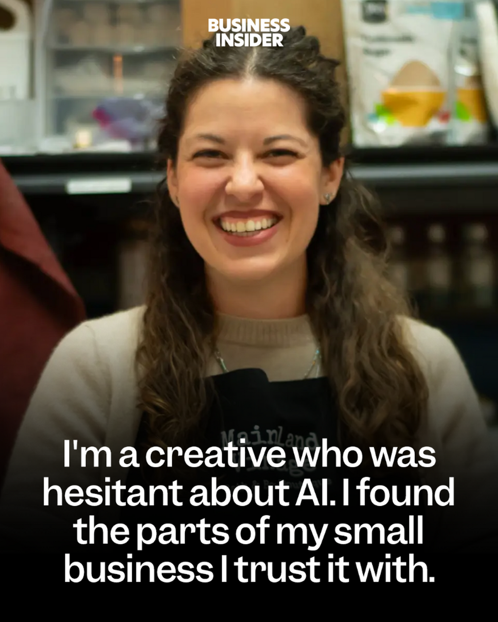I'm a creative who was hesitant about AI. I found the parts of my small business I trust it with.