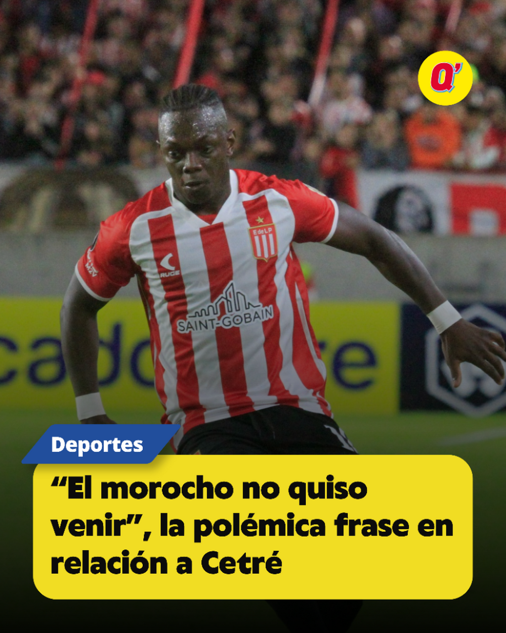 &ldquo;El morocho no quiso venir&rdquo;, la pol&eacute;mica frase en relaci&oacute;n a Cetr&eacute;