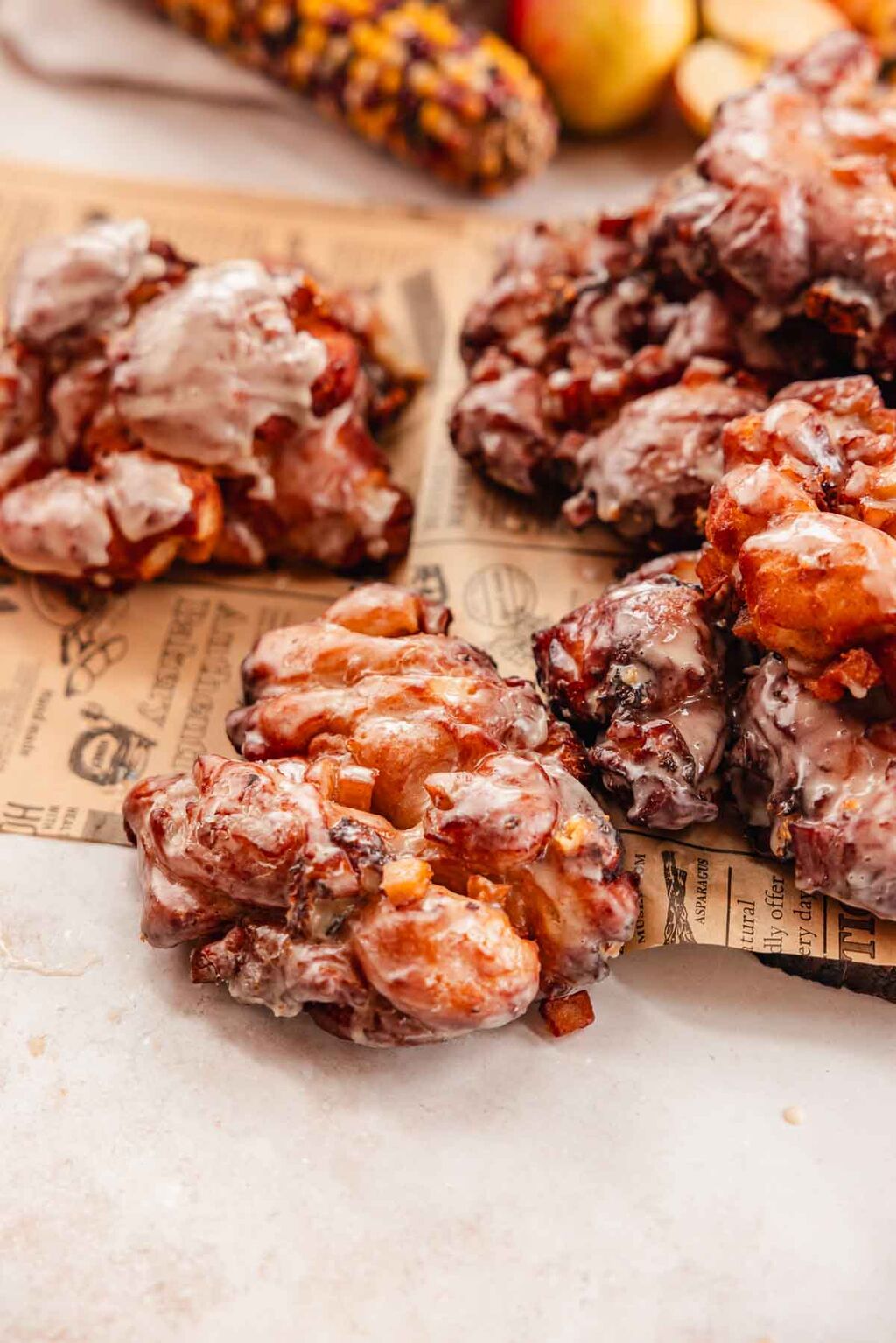Donut Apple Fritters [Bakery Style]