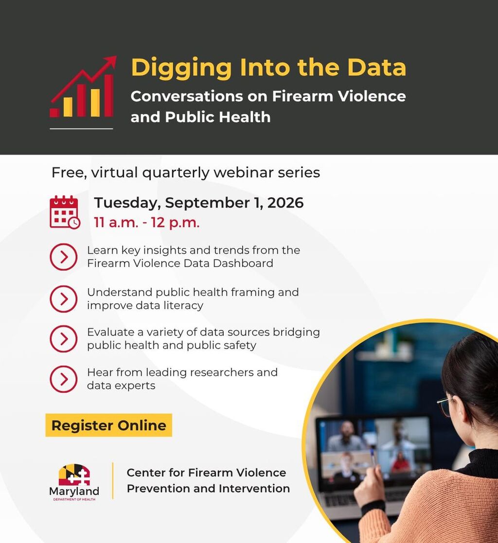 Click to register for the Digging into the Data: Conversation on Firearm Violence and Public Health webinar.