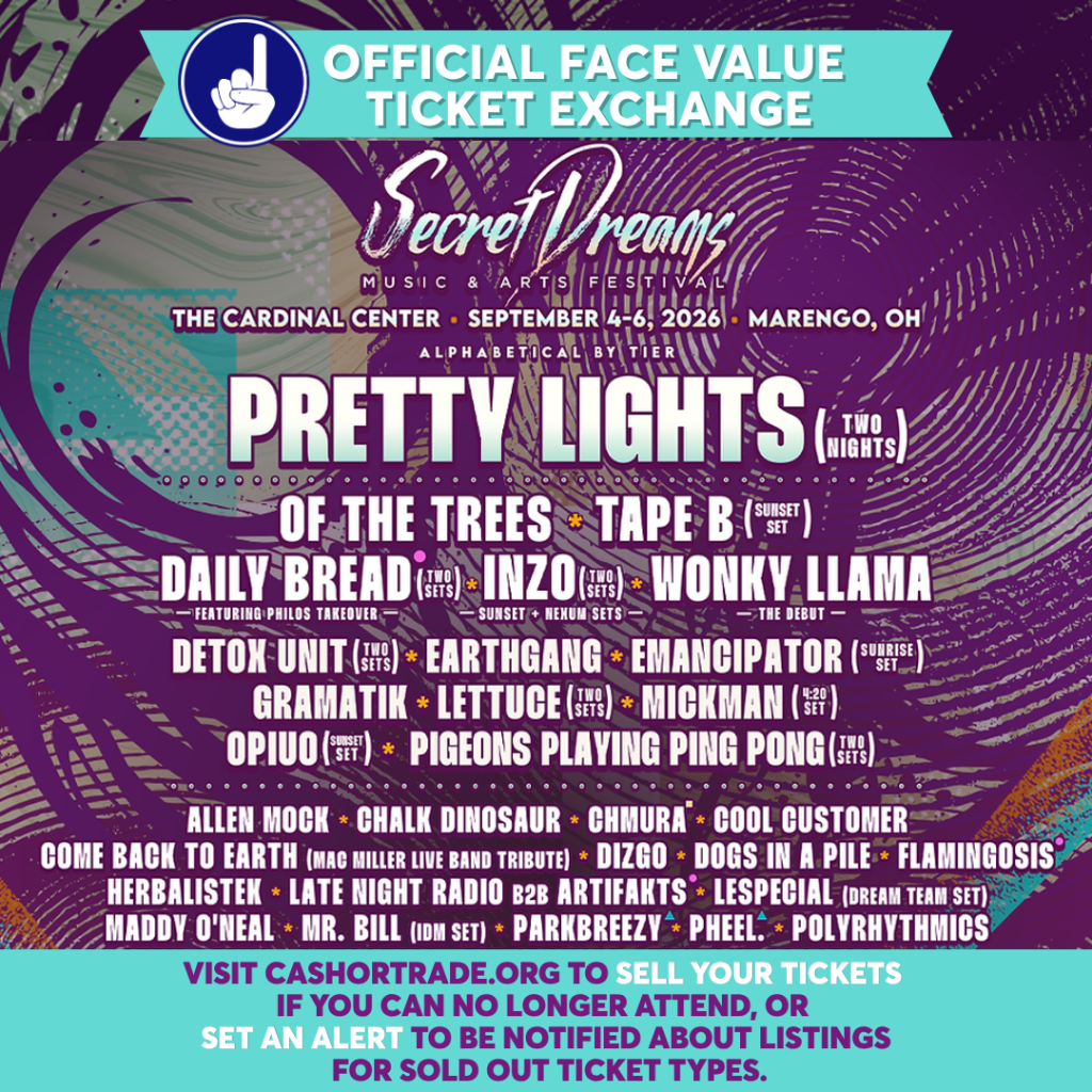 Visit the Secret Dreams Face Value Ticket Exchange!