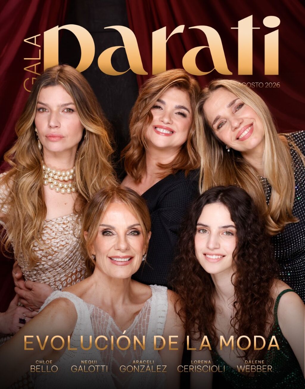 Cinco generaciones de la pasarela juntas por para ti