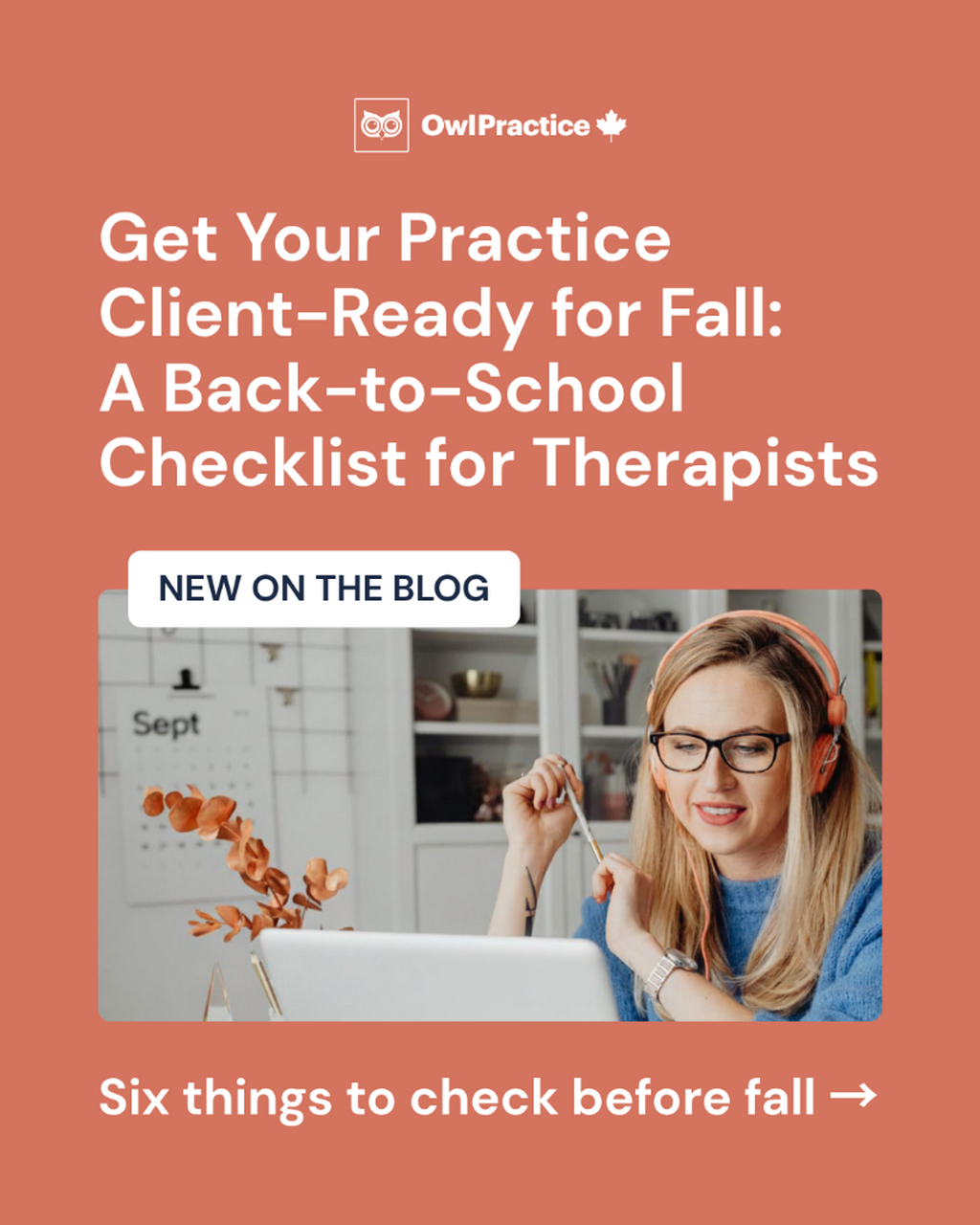 Checklist for Therapists
